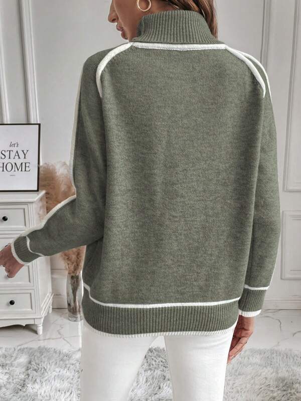 Rosemary | Jersey de lana con cuello vuelto