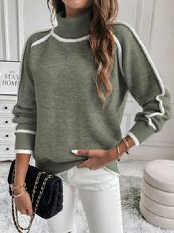 Rosemary | Jersey de lana con cuello vuelto