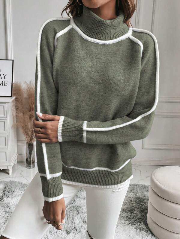 Rosemary | Jersey de lana con cuello vuelto
