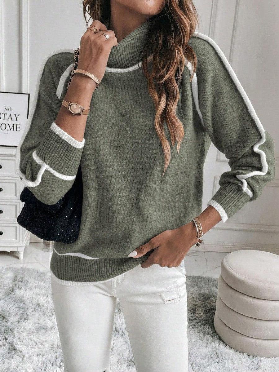 Rosemary | Jersey de lana con cuello vuelto