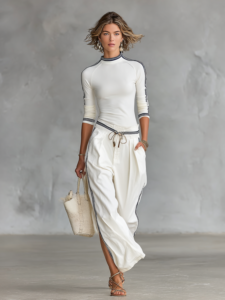 Madeleine | Mock Neck Knit Co-ord Set