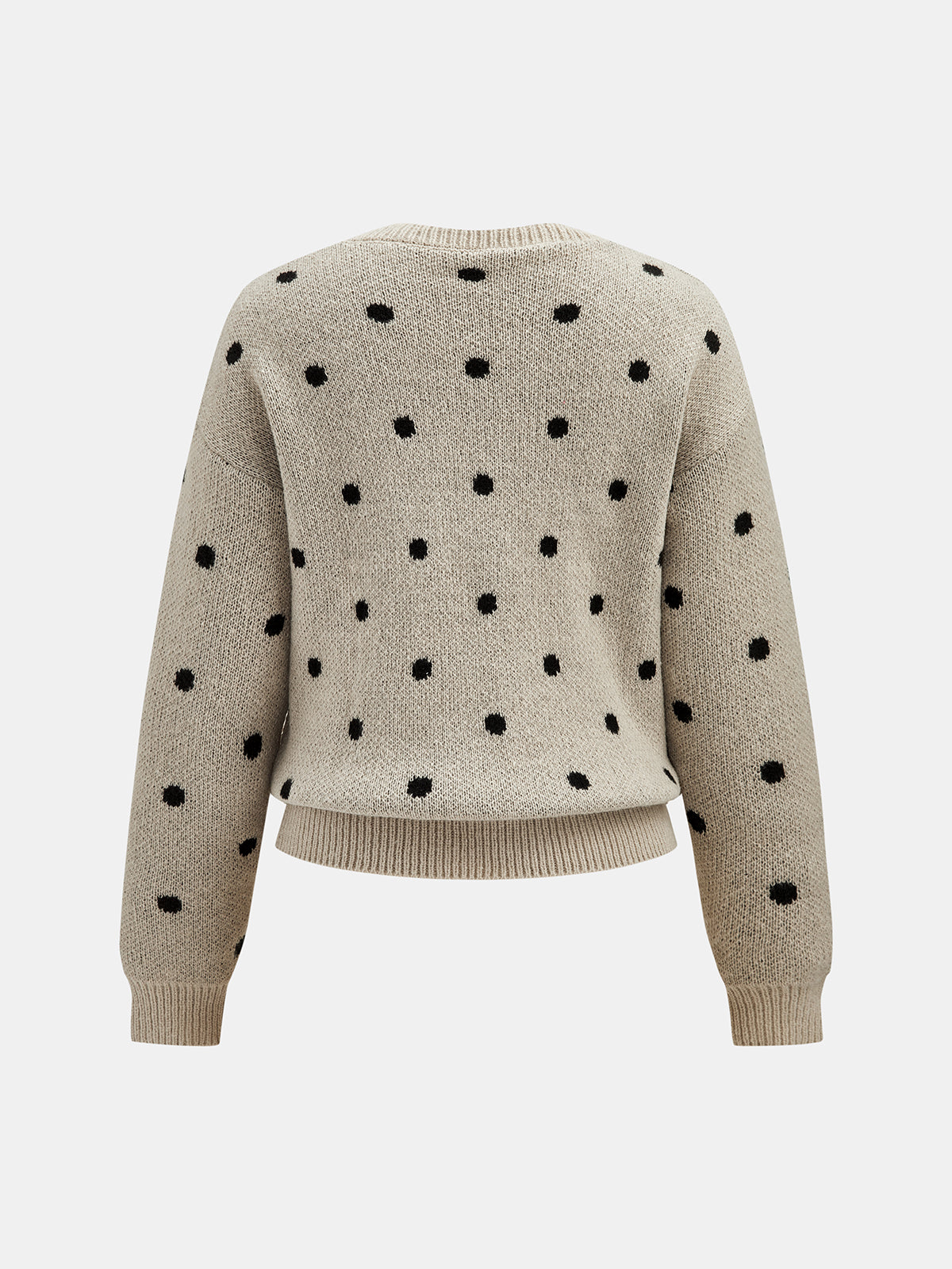Priscilla | Jersey de lana de lunares