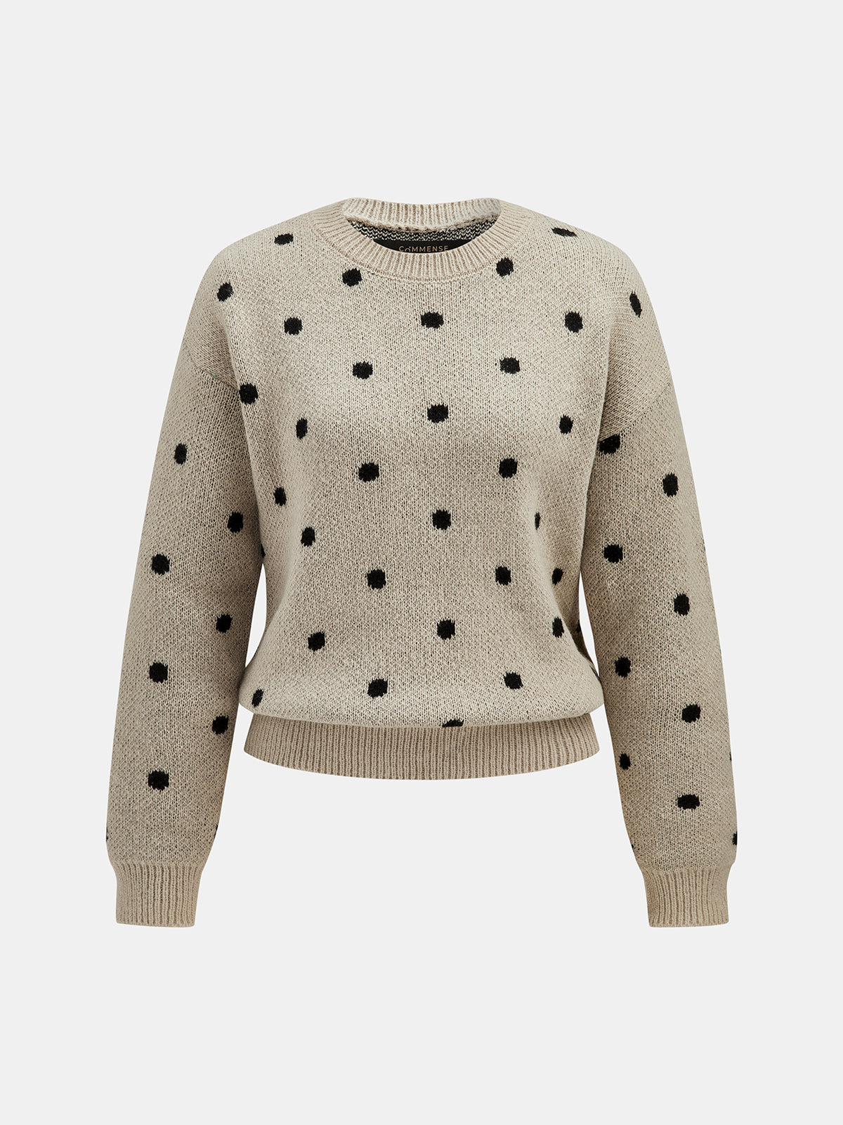 Priscilla | Jersey de lana de lunares