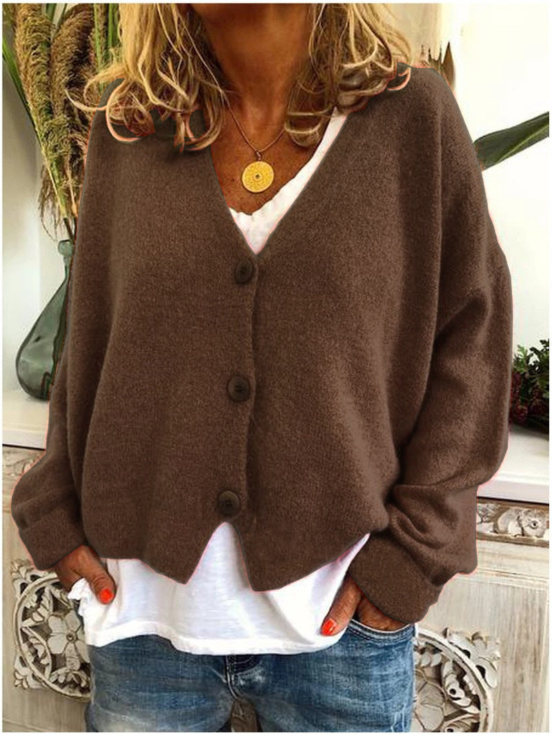 Henrietta | Relaxed V-Neck Cardigan