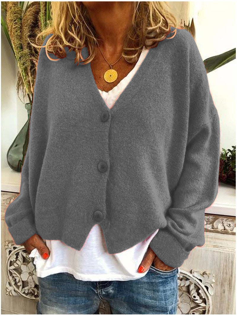 Henrietta | Relaxed V-Neck Cardigan