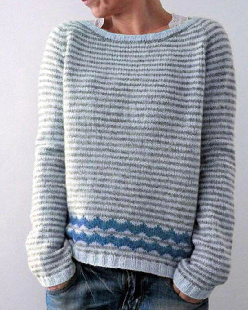 Edith | Jersey de punto con diseño de bosque