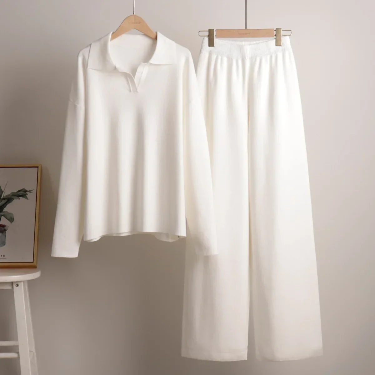 Marina | Polo Collar Knit Co-ord Set