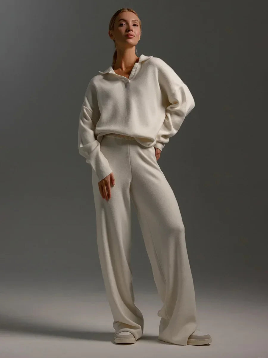 Marina | Polo Collar Knit Co-ord Set