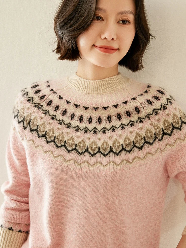 Primrose | Wool Fair Isle Jumper