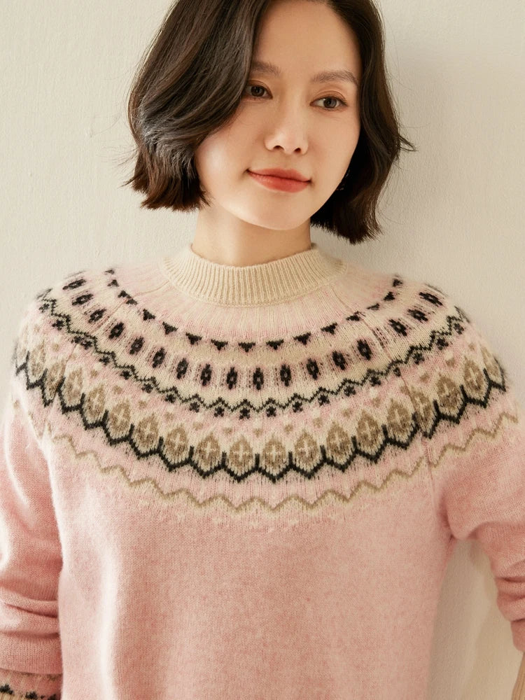 Primrose | Wool Fair Isle Jumper