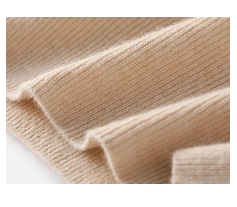Odette | Merino Wool Half Zip Jumper