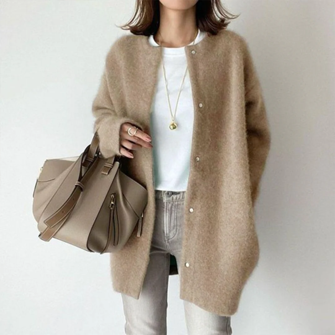 Lorna | Longline Relaxed Knit Cardigan