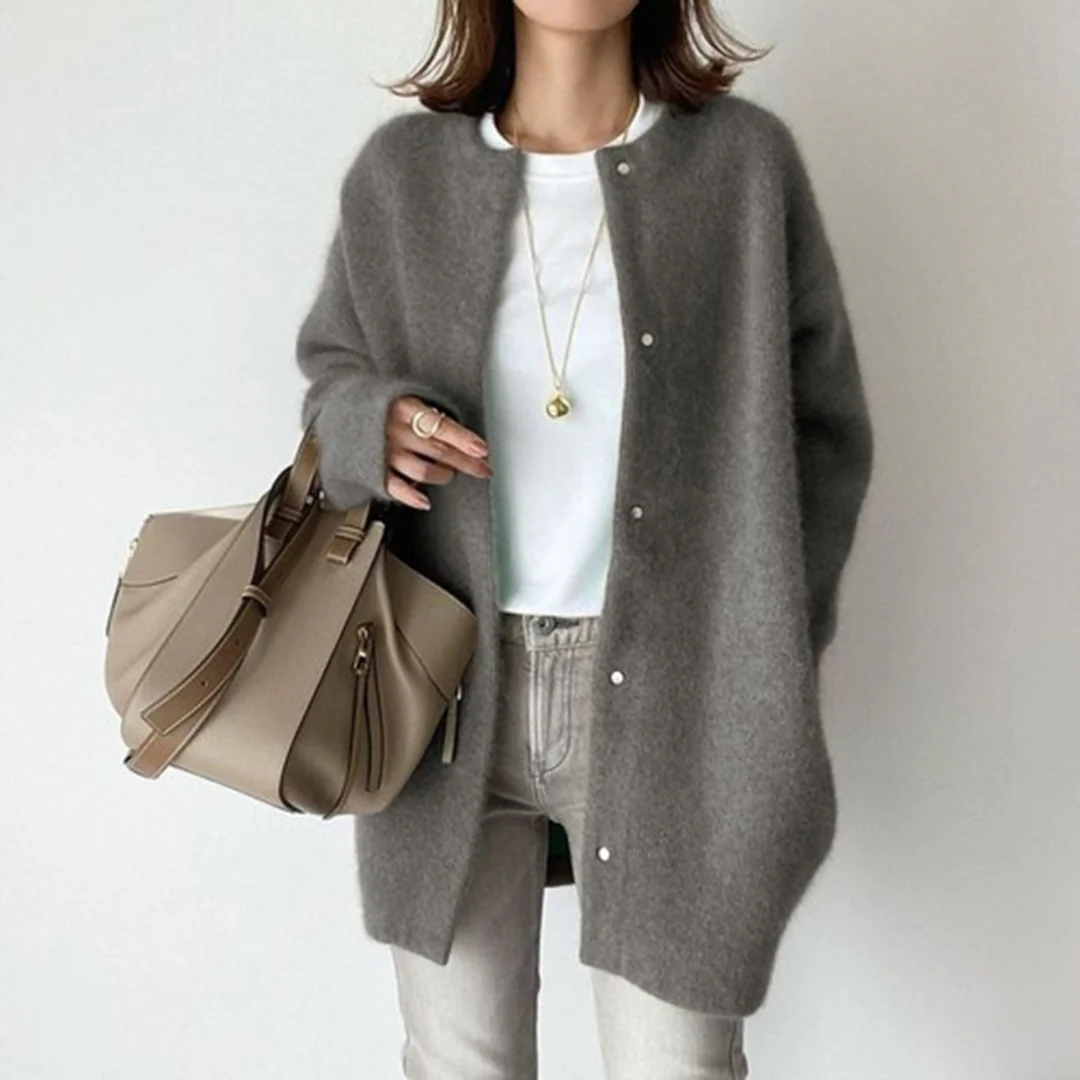 Lorna | Longline Relaxed Knit Cardigan