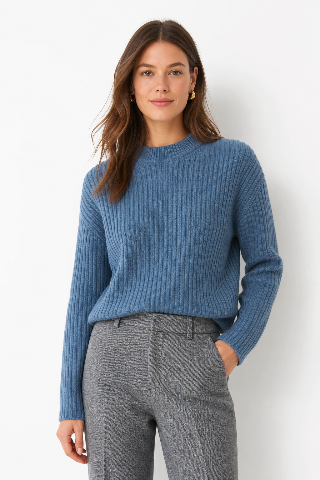 Rose | Suéter Fair Isle de Lana Merino