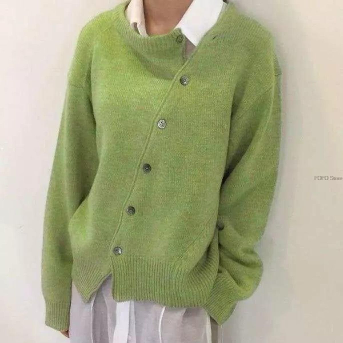 Gloria | Button-Front Knit Cardigan