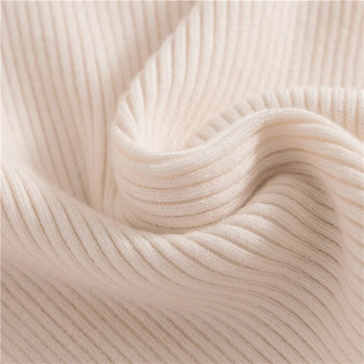 Ava | Slim Ribbed Roll Neck Jumper