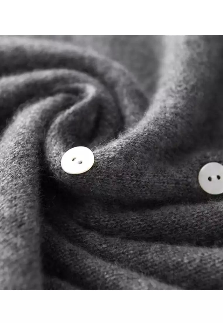 Josephine | V-Neck Button Knit Cardigan