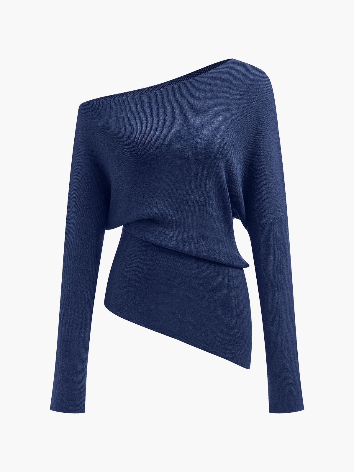 Selina | Jersey de un Hombro de Lana Merina