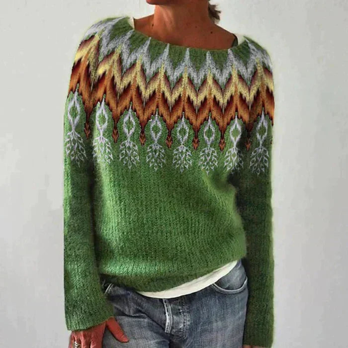 Eleanor | Fair Isle Knit Jumper