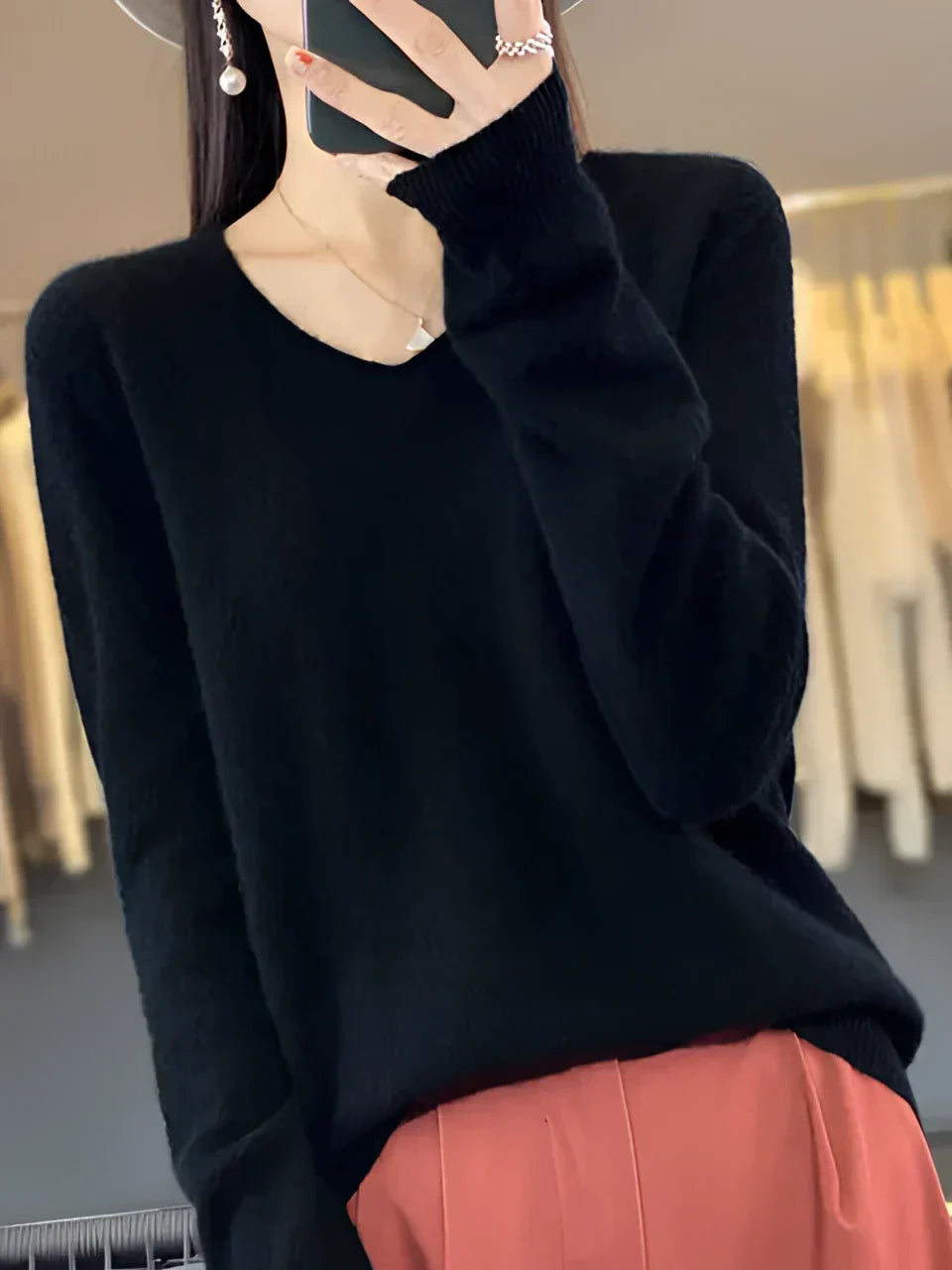 Arabella | Soft Round Neck Jumper