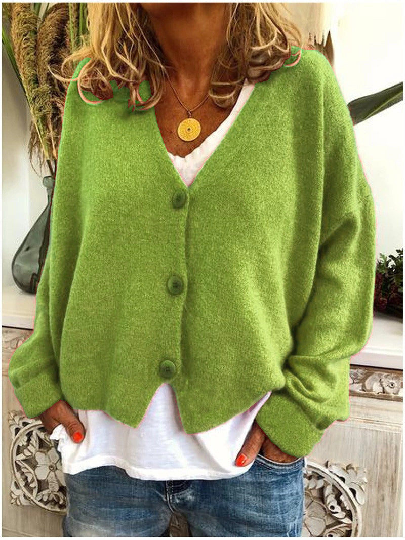 Henrietta | Relaxed V-Neck Cardigan