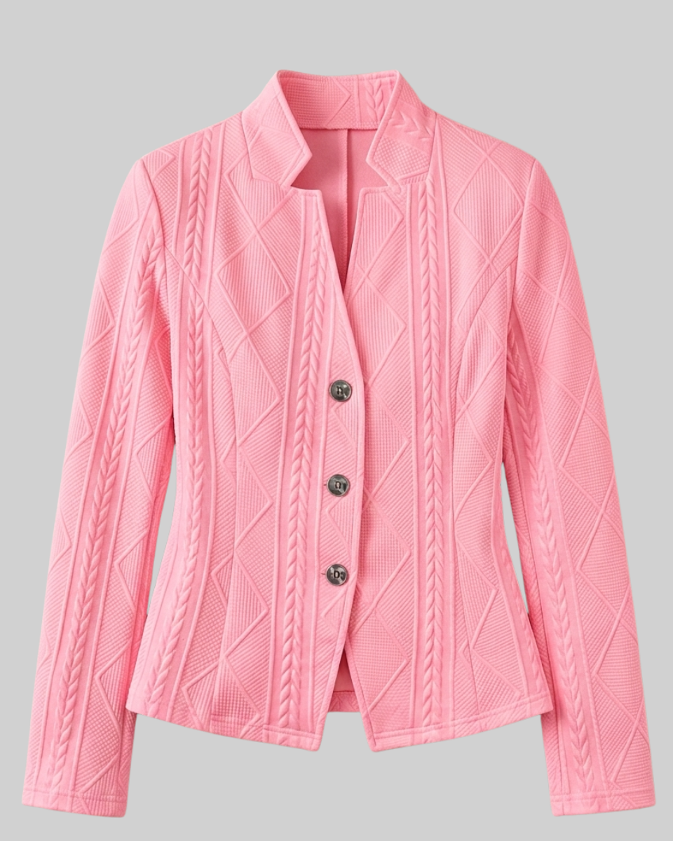 Rosalie | Textured Knit Blazer
