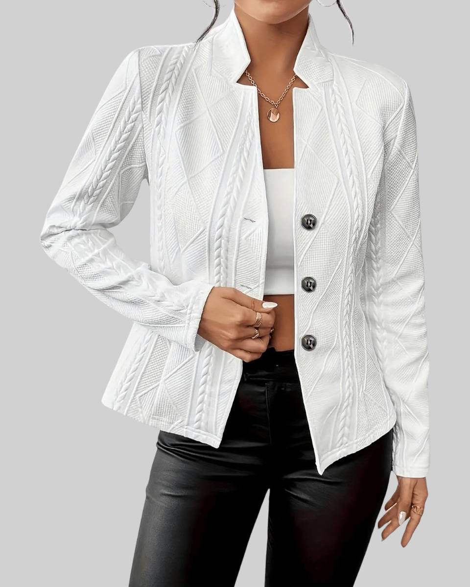 Rosalie | Textured Knit Blazer