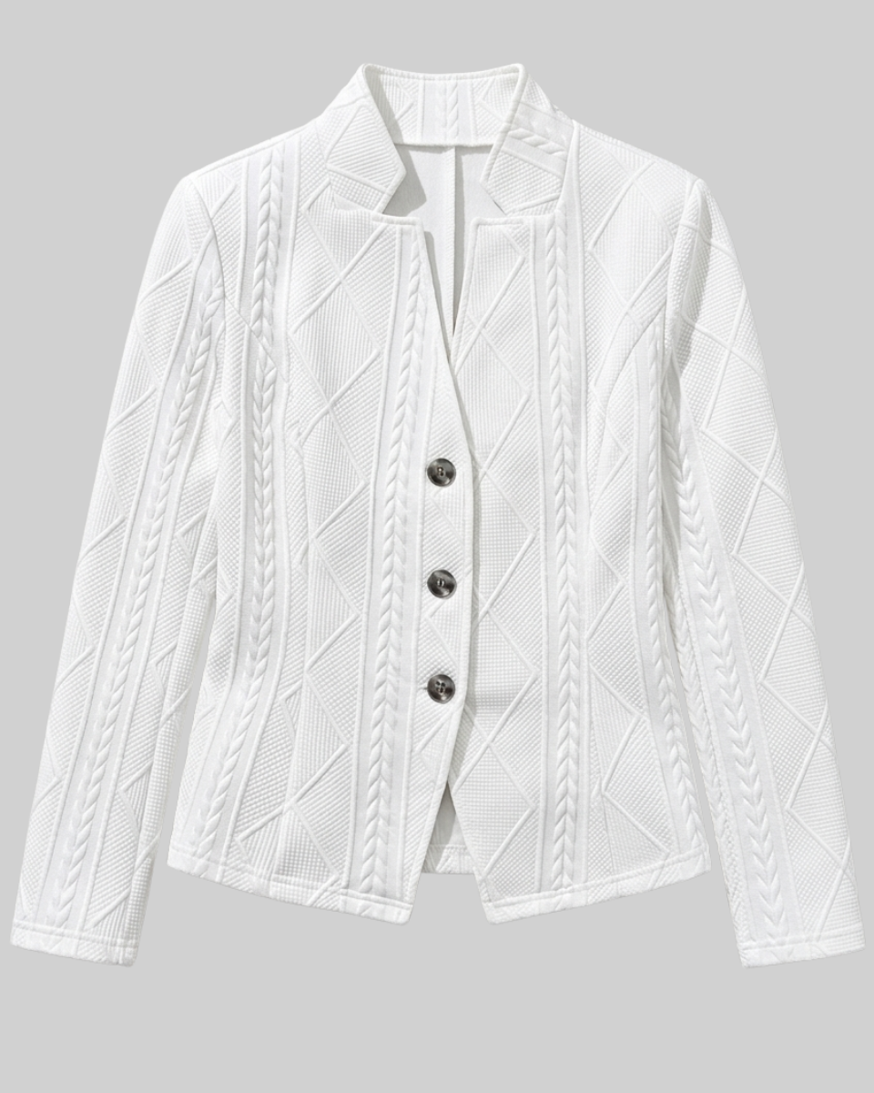Rosalie | Textured Knit Blazer