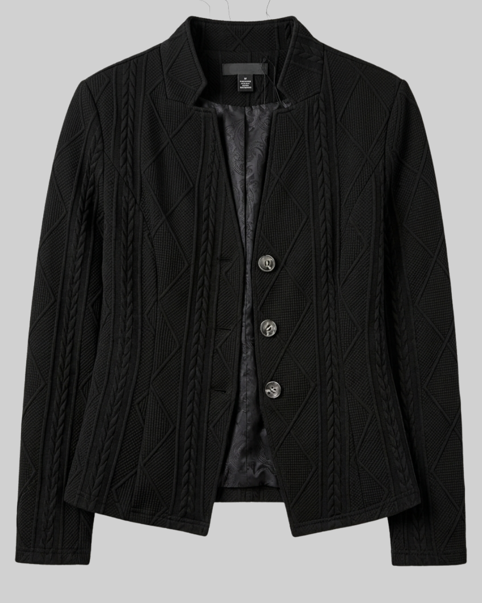Rosalie | Textured Knit Blazer