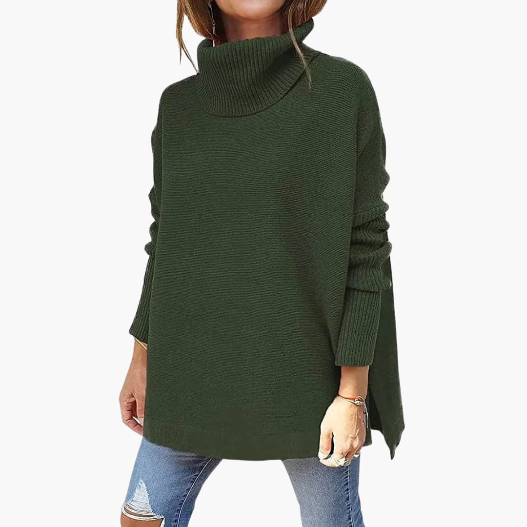 Beatrice | Jersey de cuello vuelto oversize