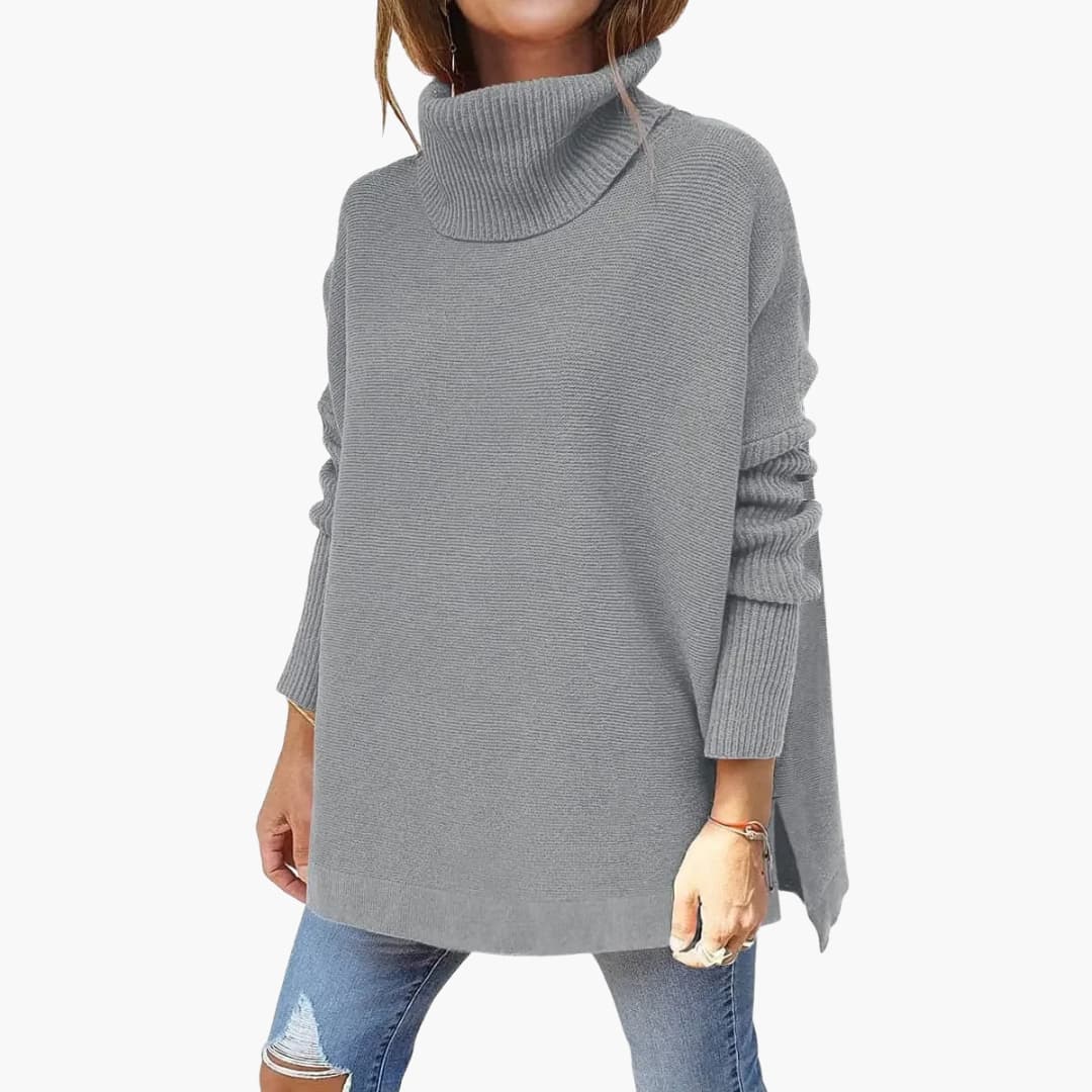 Beatrice | Jersey de cuello vuelto oversize