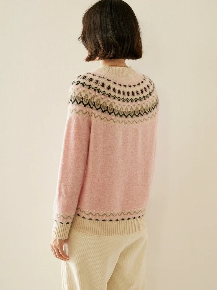 Primrose | Jersey Fair Isle de lana