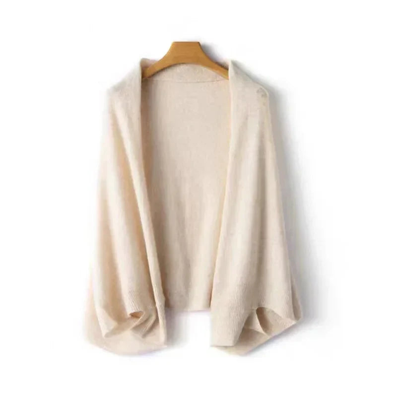 Juno | Draped Open-Front Cardigan