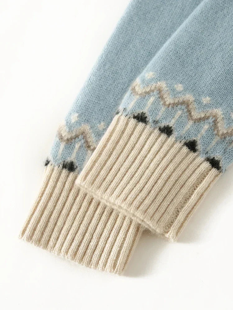 Primrose | Jersey Fair Isle de lana