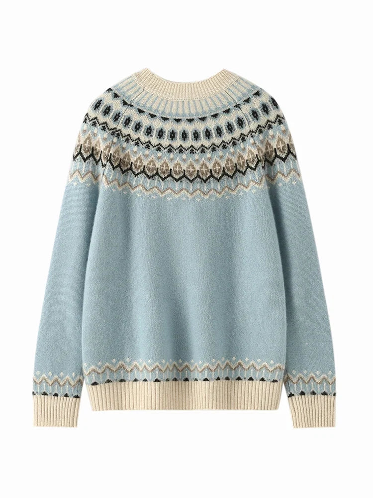 Primrose | Jersey Fair Isle de lana