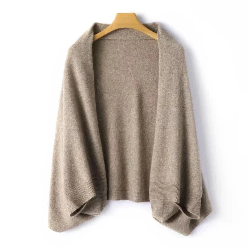 Juno | Draped Open-Front Cardigan