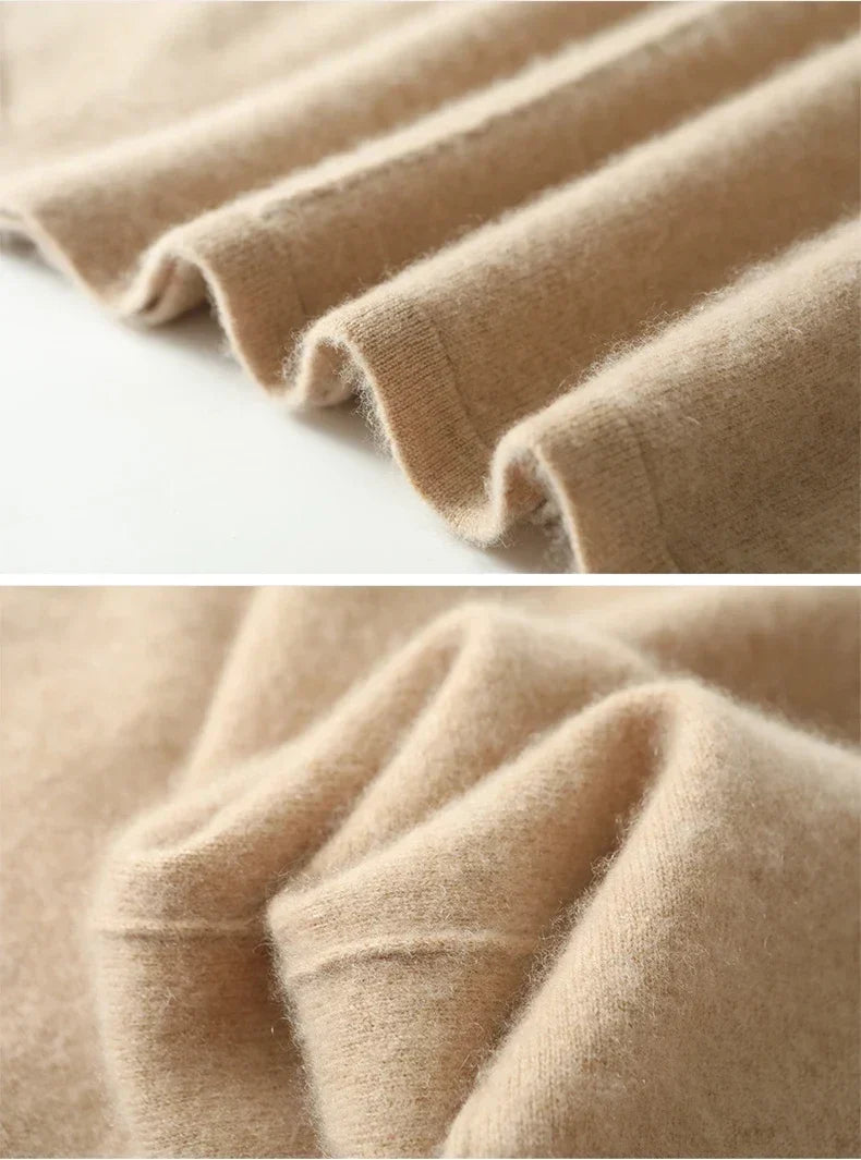 Ramona | Wool Knit Midi Skirt