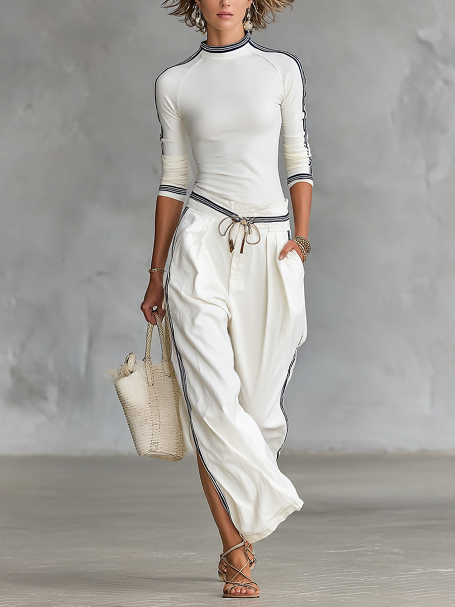Madeleine | Mock Neck Knit Co-ord Set
