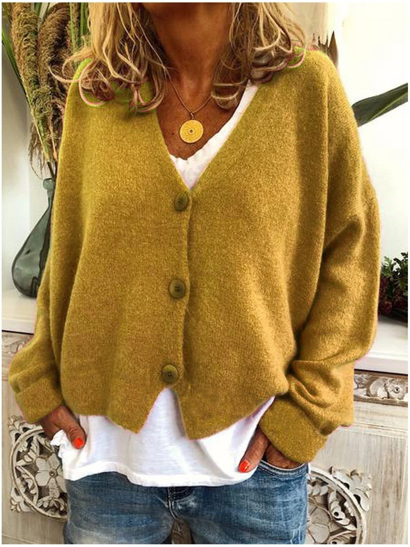 Henrietta | Relaxed V-Neck Cardigan