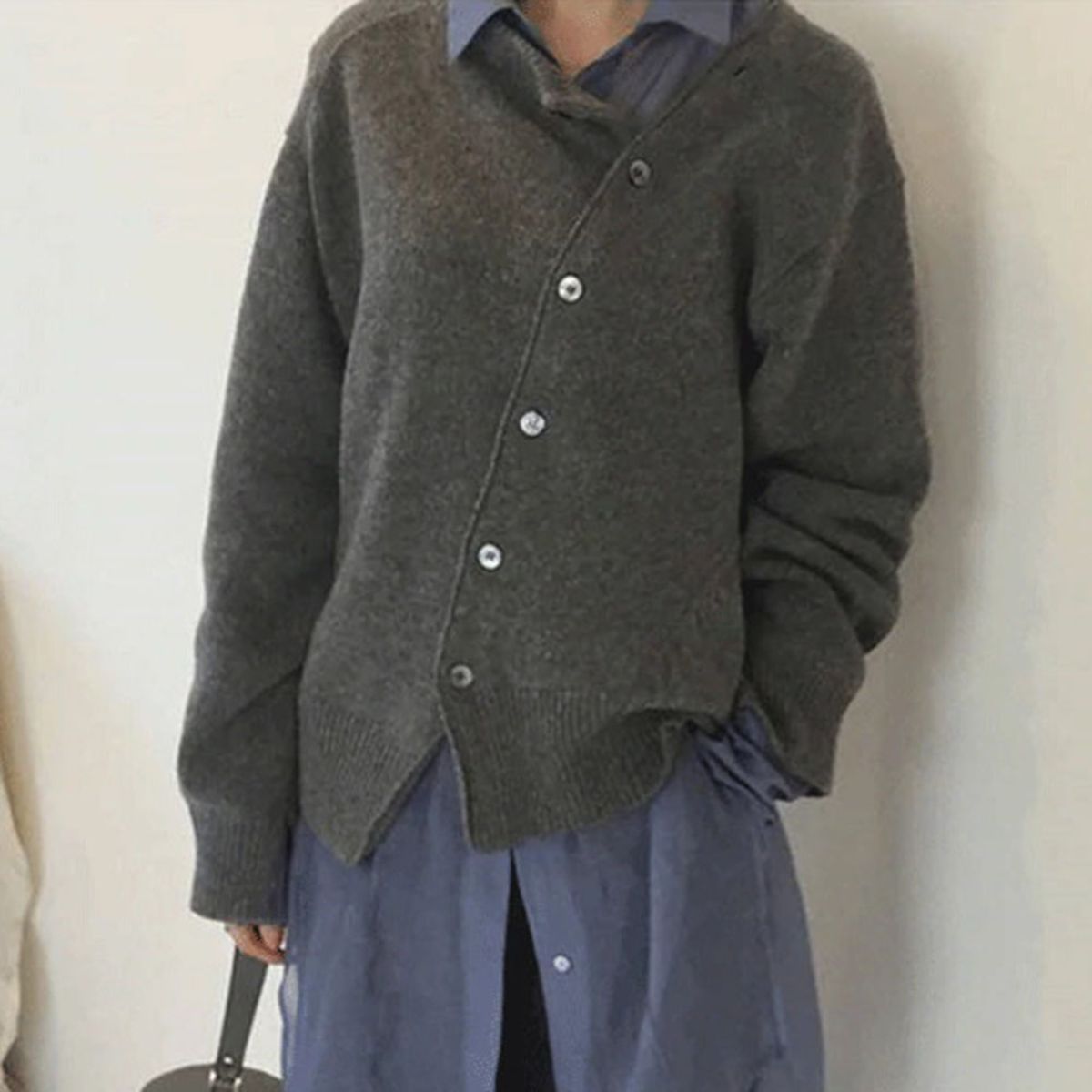Gloria | Button-Front Knit Cardigan