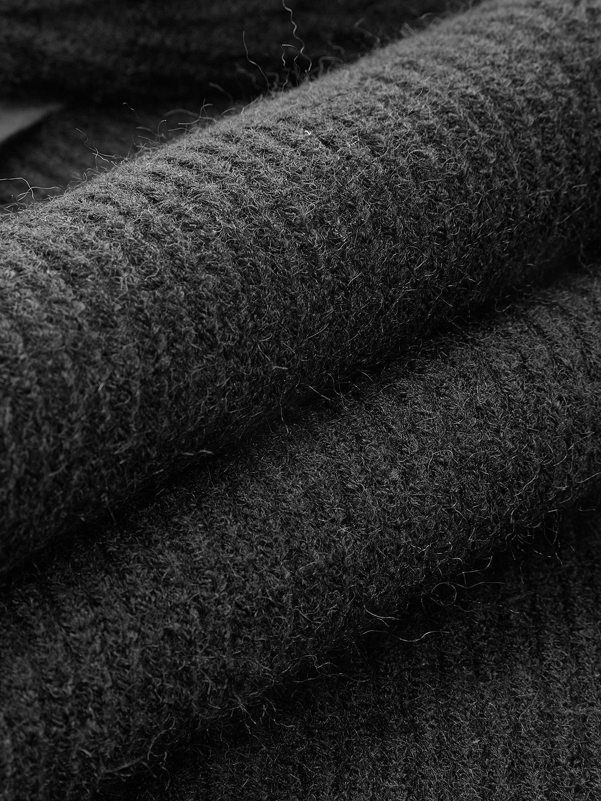 Ribbed bolero shrug cardigan