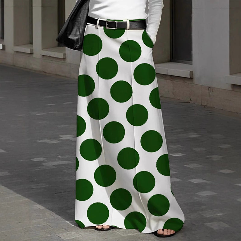 Penelope | High Waisted A-Line Maxi Skirt