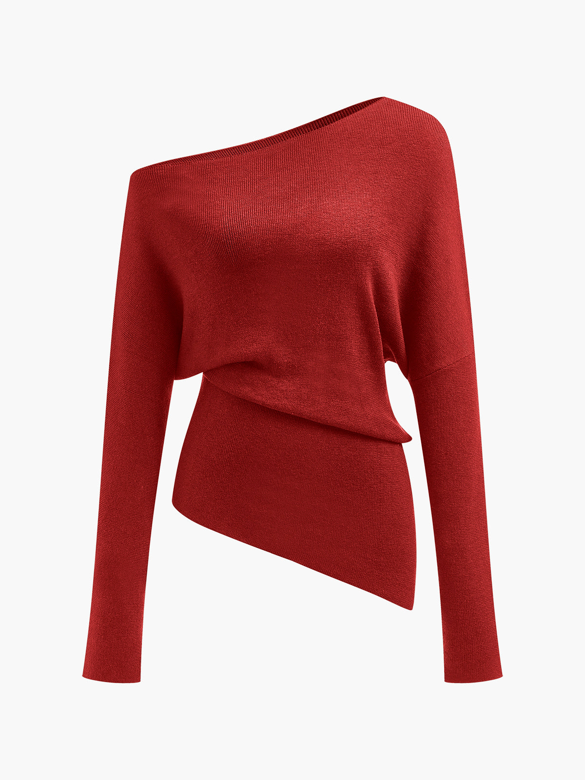 Selina | Jersey de un Hombro de Lana Merina
